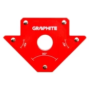 Magnetinis suvirinimo kampas GRAPHITE, išlaikomas svoris 22,7 kg, 45°/90° kaina