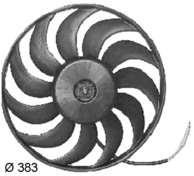 Ventiliatorius, radiatoriaus MAHLE CFF 133 000S