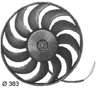 Ventiliatorius, radiatoriaus MAHLE CFF 133 000S kaina