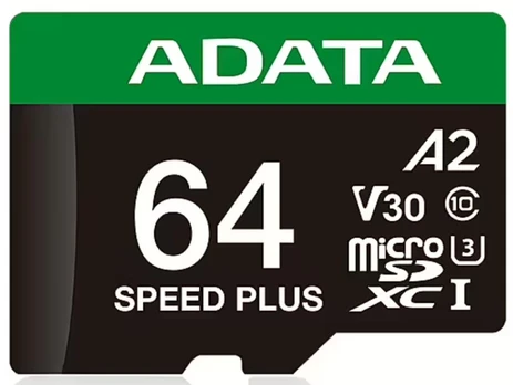 MEMORY MICRO SDXC 64GB UHS-I / UD64GUI3V30A2SP-RA1 ADATA