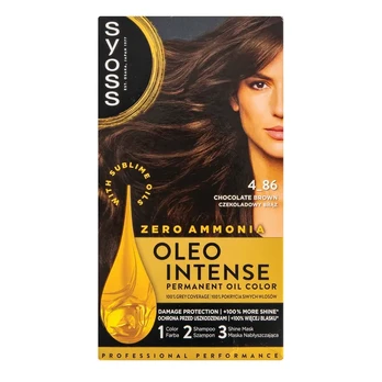 Plaukų dažai SYOSS OLEO INTENSE 4-86