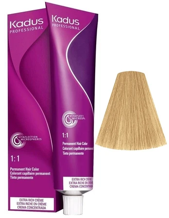 Plaukų dažai Kadus Professional Permanent Color, 8/38, 60 ml