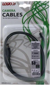 Kabelis USB Logo USB-A - miniUSB 1.8 m Juodas (31180)