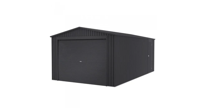 Metalinis Garažas „Lit-Hb-C-Black“