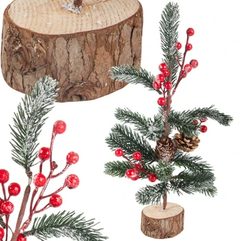 Verk Group Christmas decorations desk decoration table christmas medžio