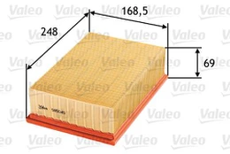 Oro filtras VALEO 585045 kaina