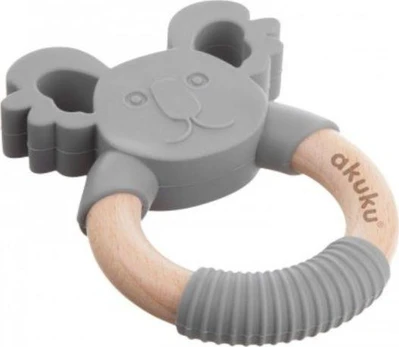 AKUKU silikoninis/medinis kramtukas KOALA, A0138