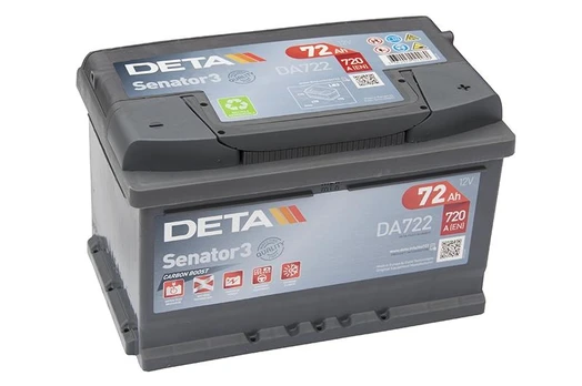 DETA DA722 72Ah akumuliatorius