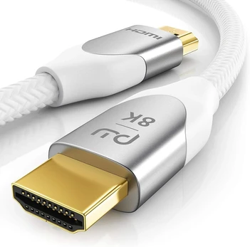 Hdmi 2.1 kabelis 2m, 8k 60hz, 4k 120hz, 48gbps