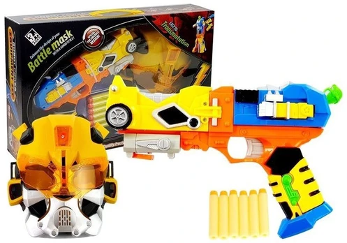 Žaislinis šautuvas su kulkomis Robot Power, 26 cm