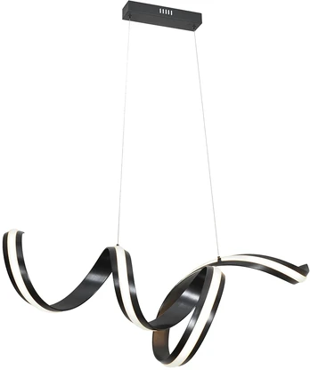 42W LED pakabinamas šviestuvas AREZIA, juodas, 3000K, 4324100