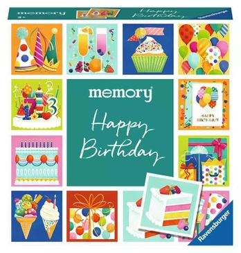 Ravensburger atminties žaidimas „Moments memory® Birthday“