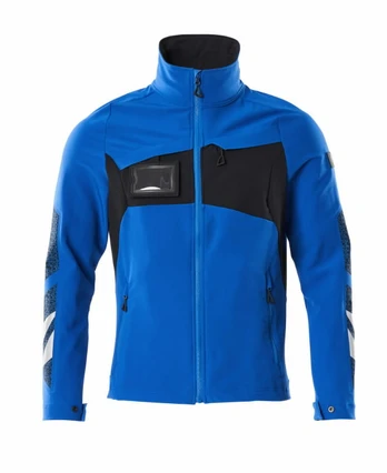 Darbinė striukė Accelerate, stretch, azure blue/dark navy S, Mascot