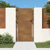 Sodo vartai, 105x180cm, corten plienas kaina
