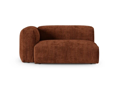 Modul Left, "Martina", 1 Seat, 160x120x75, Brick