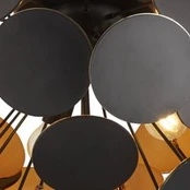 "Discus" lubinis šviestuvas, trijų lempučių