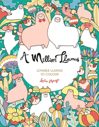 Million Llamas, Lovable Llamas to Colour