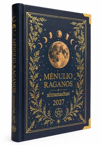 Knyga 'Mėnulio raganos almanachas 2027'
