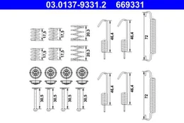 ATE 03.0137-9331.2 Brake shoe fitting kit kaina