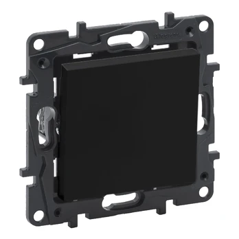 Perjungiklis Legrand Niloe Step, 1 kl., juoda