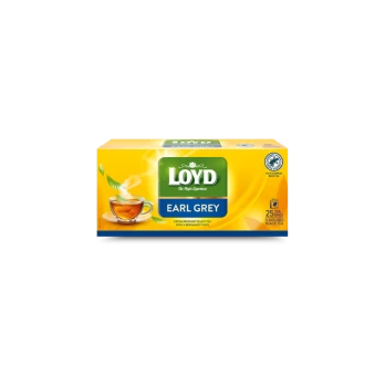 Juodoji arbata LOYD Earl Grey, 25 x 2 g
