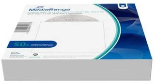 MediaRange MediaRange Pappstecktaschen o.Lasche u.Sichtf.,50er-Pack,ws