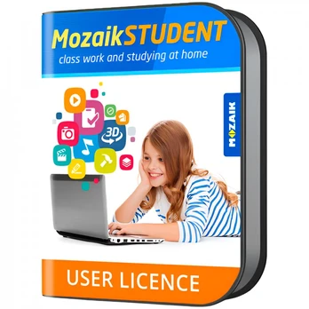 Mozaik STUDENT license for all platform, for one student, 1 year | WP-1Y