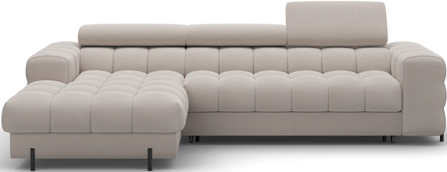 Kampinė sofa Felro, Smėlio