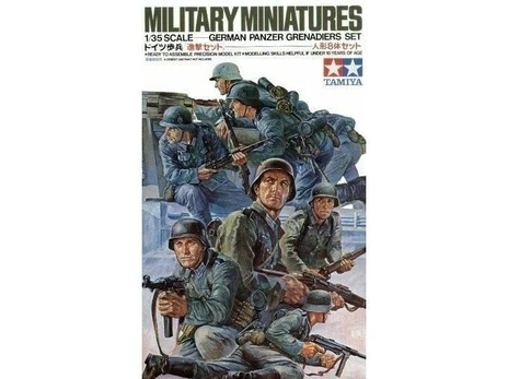 Plastikinės figūrėlės Tamiya German Panzer Grenadiers Set