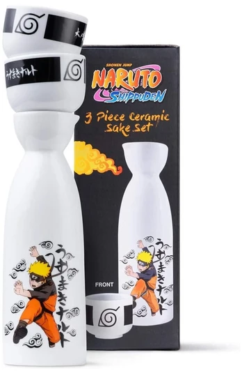 Just Funky Naruto Shippuden sake set 3pcs