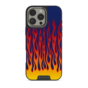 Tribal - iPhone 16 Pro Max Case, Elite Dark (MagSafe) / Silver
