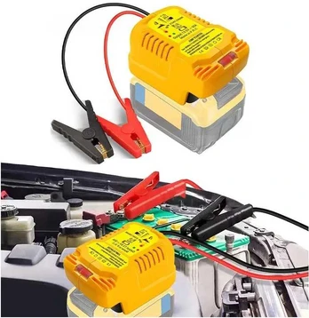 Nødlader til 12V startbatteri Dewalt 18V batteri
