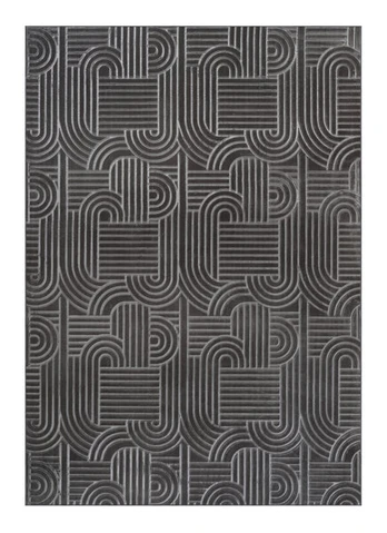 Kilimas Calma 125, 160x220 cm, pilkas