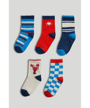 MOTHERCARE kojinės, 5 vnt., AY15501, 4-7 metai