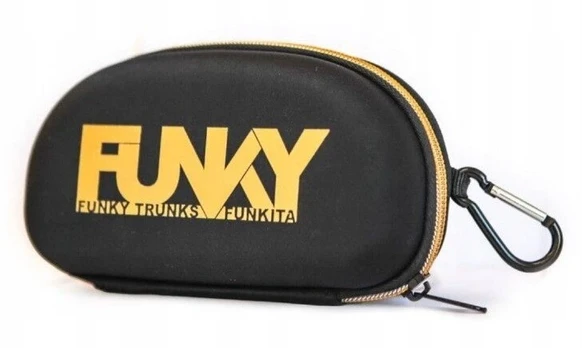 Universalus plaukimo akinių dėklas Funkita Juodas Attack