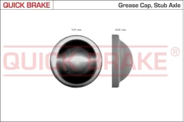 Dangtelis / dangtis QUICK BRAKE 9829 kaina