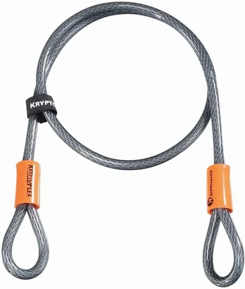 Kryptonite Kryptoflex trosinė spyna 1,2 metro (4 pėdos) sidabrinė