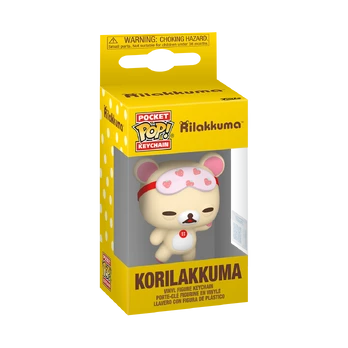 FUNKO POP! Keychain: Rilakkuma - Korilakkuma Sleepy