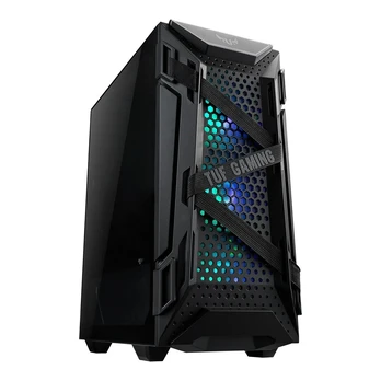 Kompiuterio korpusas Asus GT301, ATX Mid-Tower, Black