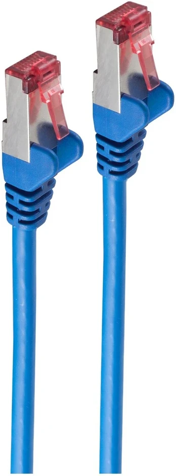 Shiverpeaks Netzwerkkabel Patchkab cat6A S/FTP PIMF blau 2m