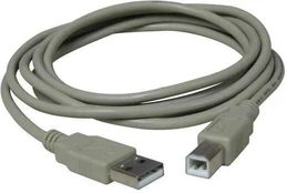 Kabelis USB Logo USB-A - 5 m Pilka (15853) kaina