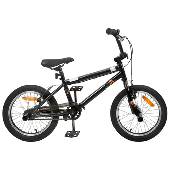 BMX Dviratis 20 Colių 9 metų amžiaus Juoda