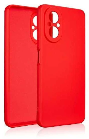 Beline Dėklas Silicone Realme C67 4G raudona/red