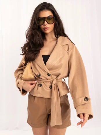 Italy Moda Striukė-MI-KR-4380.80-camelowy
