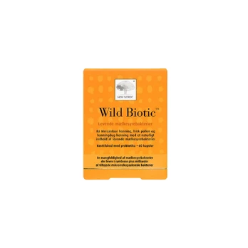 NEW NORDIC WILD BIOTIC, 60 kapsulių