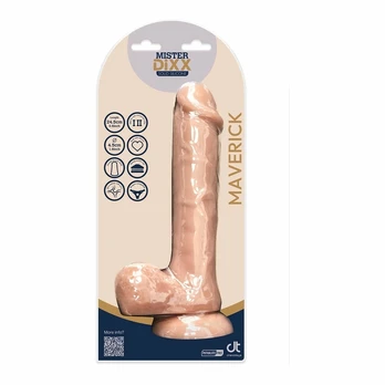 MISTER DIXX Maverick 9.6" Silicone Model with Suction Cup, 24.5 cm