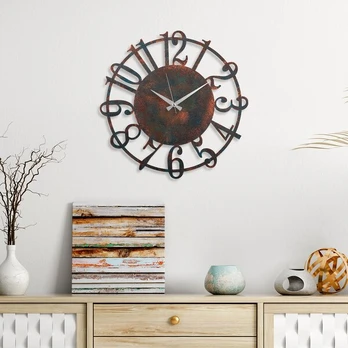 Sieninis laikrodis Metal Wall Clock 15 3