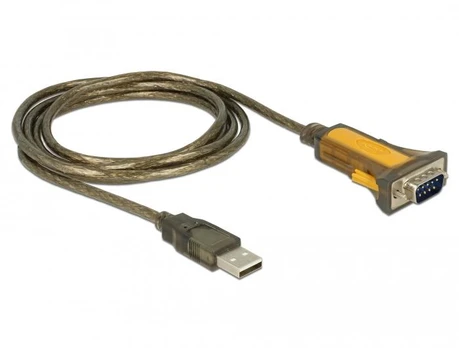 USB adapteris Delock 65840 USB - RS- 232 Pilkas (65840)