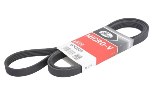 V formos rumbuoti diržai GATES 5PK2030