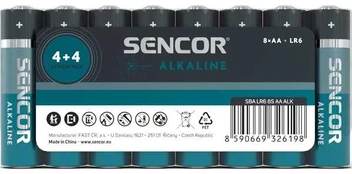 SBA LR6 8S AA Alk SENCOR